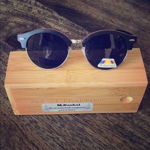 Wooden Unisex sunglasses polarized